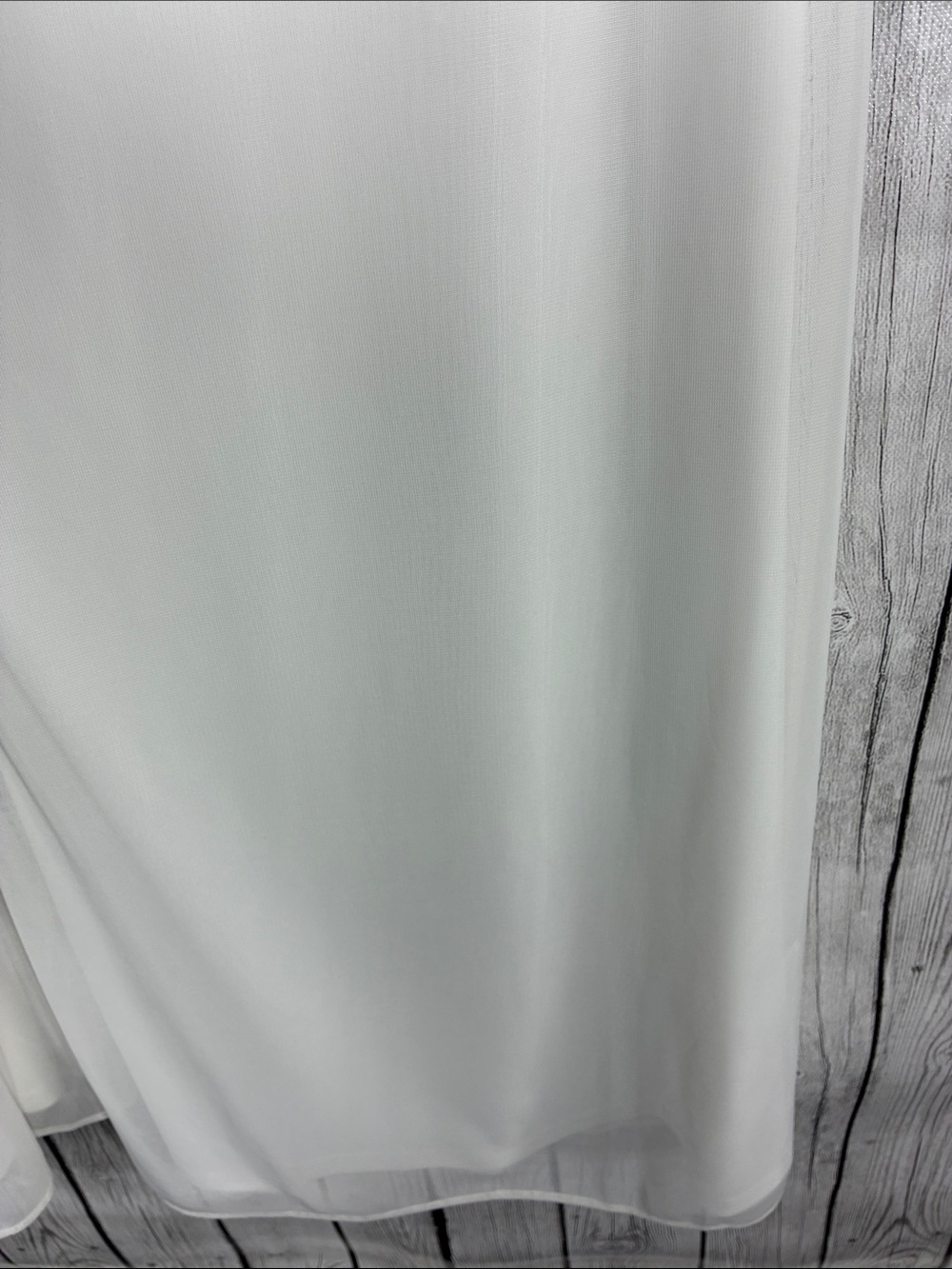 Prelude White Wide-Leg Overlay Pants Size Large - Picture 9 of 10